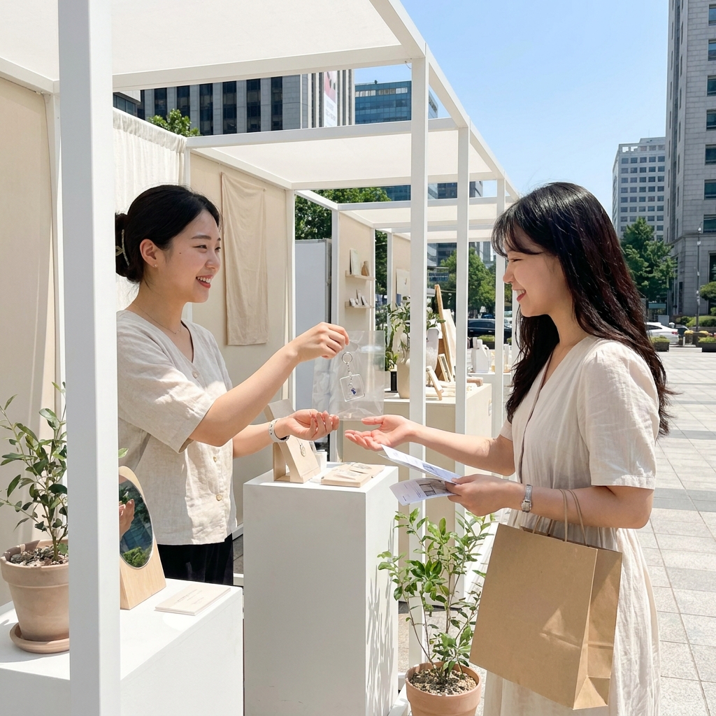 행사 굿즈 샘플 활용 예시
